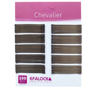 CHEVALIER Haarklemmen 7cm braun 500g